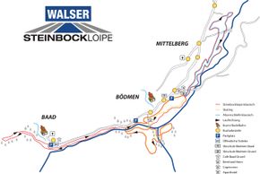 Information on Cross-Country Skiing at Kleinwalsertal