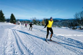 Langlaufen auf der Sonnenloipe