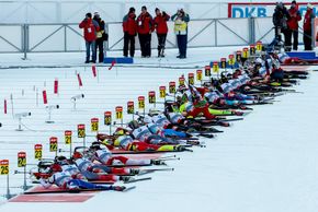 Mitte Dezember wird im Sylvie Becaert Stadion der Biathlon Weltcup ausgetragen.