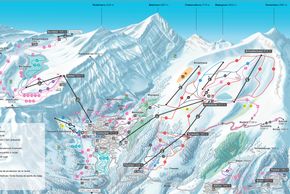 Detaillierte Infos zum Langlauf und den Loipen im Langlaufgebiet Leukerbad