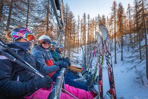 Detaillierte Infos zum Langlauf und den Loipen im Langlaufgebiet Puy St Vincent