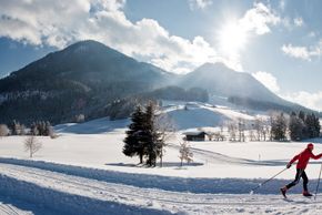 Von den Loipen eröffnen sich traumhafte Panoramen.