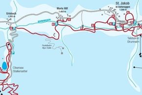 Loipenplan Defereggental