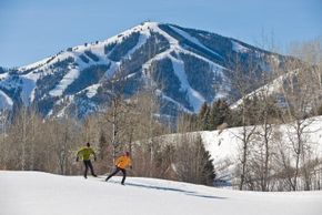 Enjoy the view from the trails of Sun Valley Nordic Center