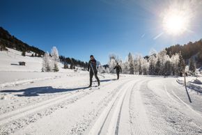 Der schneereichste Monat im Salzburger Langlaufgebiet ist der Februar.