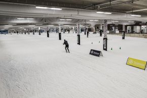 Die Loipe ist 1,2 Kilometer lang.