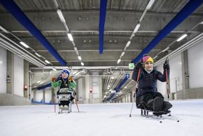 Parasport in der Skisport-HALLE