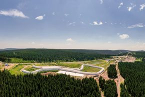 Detaillierte Infos zum Langlauf und den Loipen im Langlaufgebiet LOTTO Thüringen Skisport-HALLE Oberhof