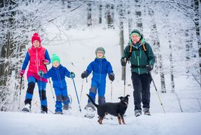 Die Region lädt auch zum Winterwandern ein.