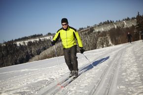 Rund um Winterberg findest du vor allem mittelschwere Loipen.