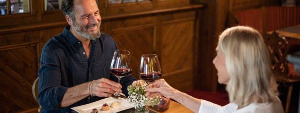 Abendessen im Hotel Frohsinn