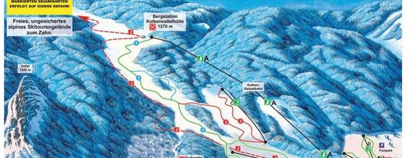Information about the ski resort Oberammergau Kolben