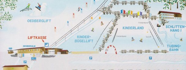 Trail map Ödberglifte Tegernsee