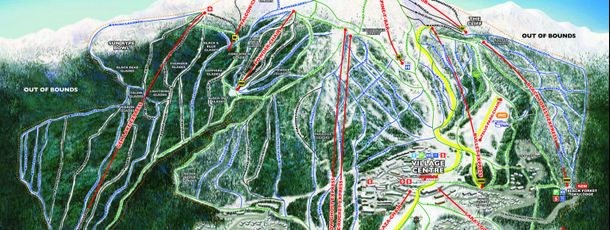 Trail Map Big White