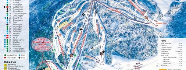 Information about the ski resort Romme Alpin