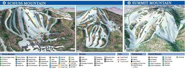 Information about the ski resort Shanty Creek Resort