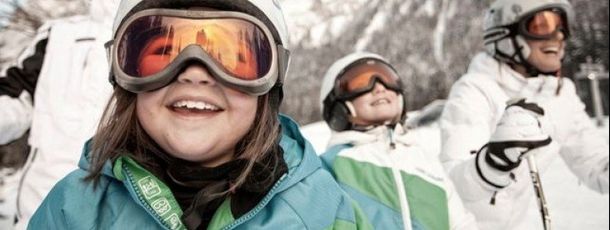 Skiing here is a blast for the whole family.