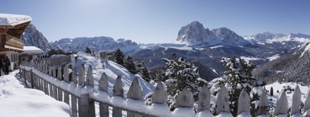 Panorama in Val Gardena Gröden
