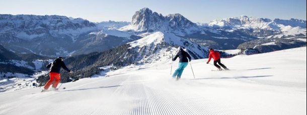 skiing in Val Gardena | Dolomites