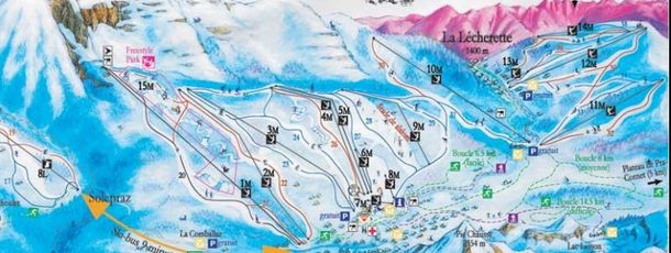 Detaillierte Infos zum Skiurlaub im Skigebiet Les Mosses - La Lecherette