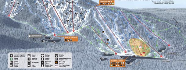 Pistenplan Mont Sutton