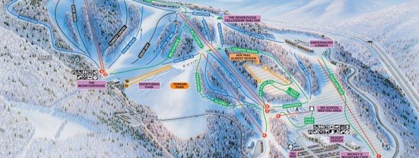 Detaillierte Infos zum Skiurlaub im Skigebiet Winterplace Ski Resort