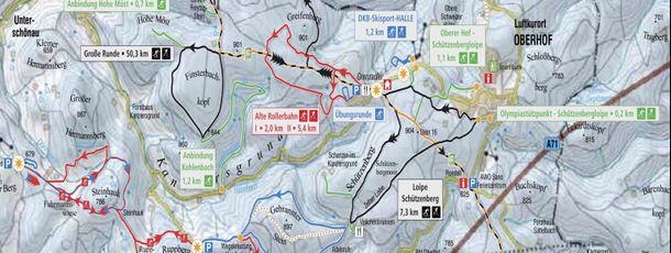 Information on Cross-Country Skiing at Oberhof