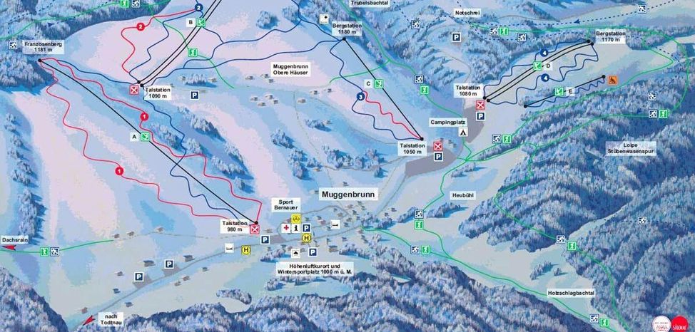 Information about the ski resort Muggenbrunn