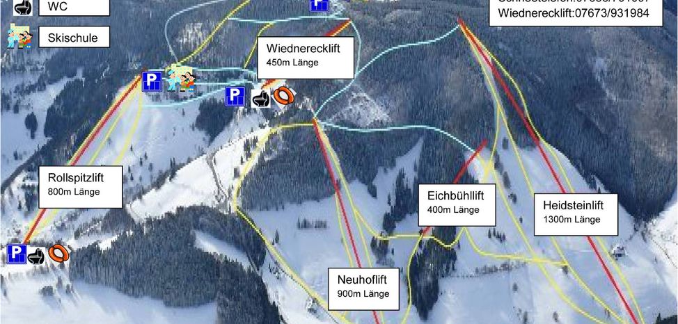 Information about the ski resort Münstertal - Wieden