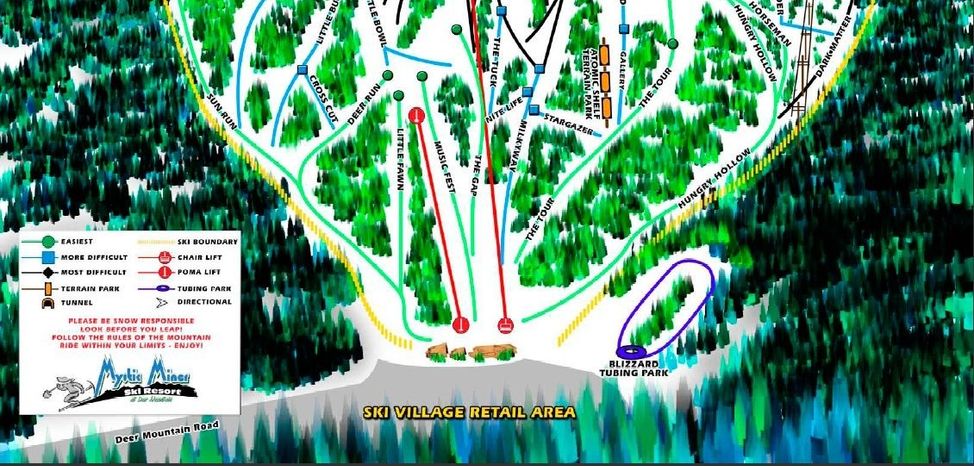 Information about the ski resort Mystic Miner at Deer Mountain