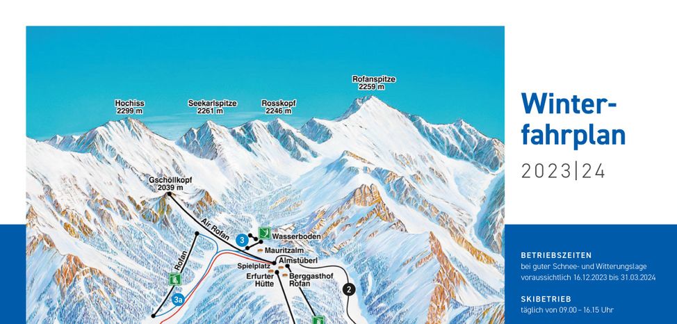 Information about the ski resort Maurach at Lake Achensee - Rofan