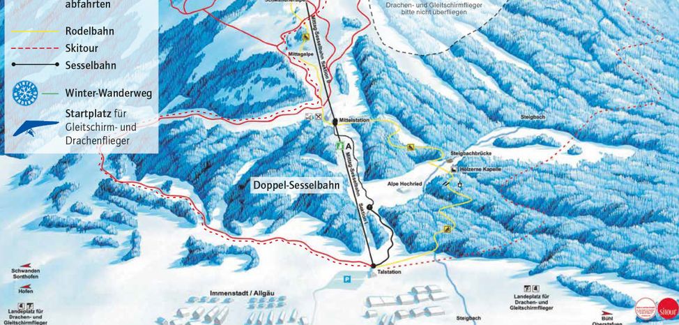 Information about the ski resort Mittag Skicenter Immenstadt