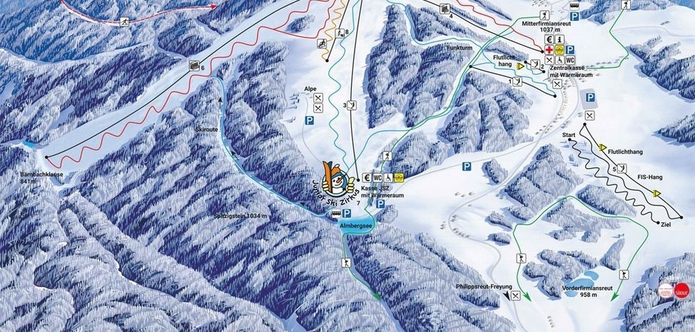 Information about the ski resort Mitterdorf