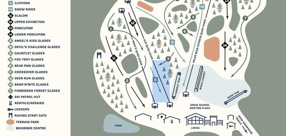 Mount Pakenham Trail Map 2024