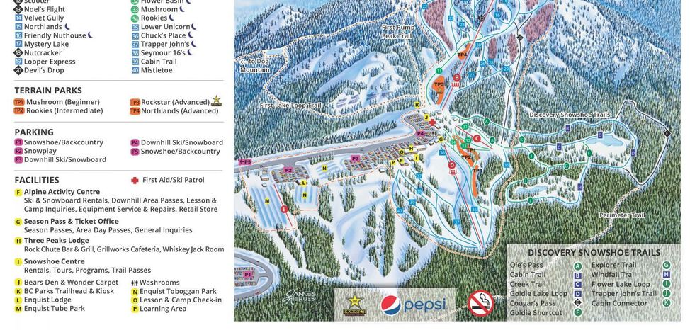Information about the ski resort Mount Seymour