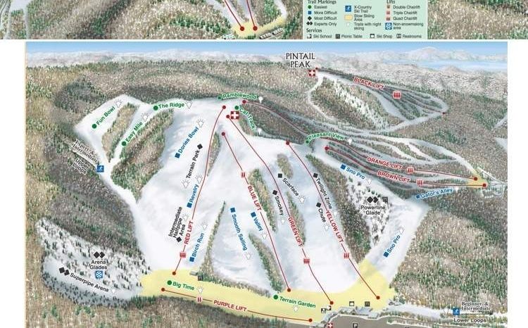 Information about the ski resort Nubs Nob Ski Area