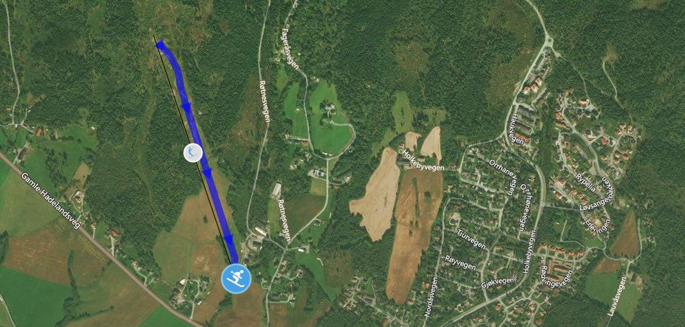 Information about the ski resort Nannestad Skisenter Aslia