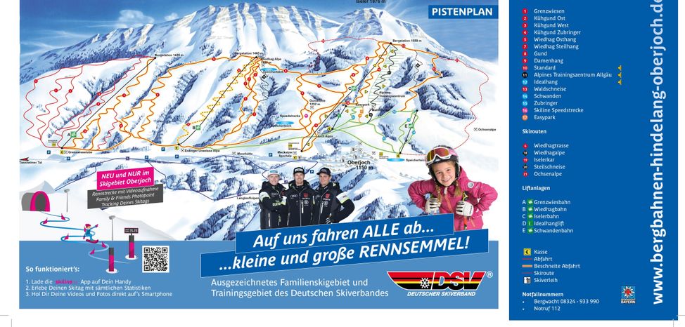 Information about the ski resort Oberjoch Bad Hindelang