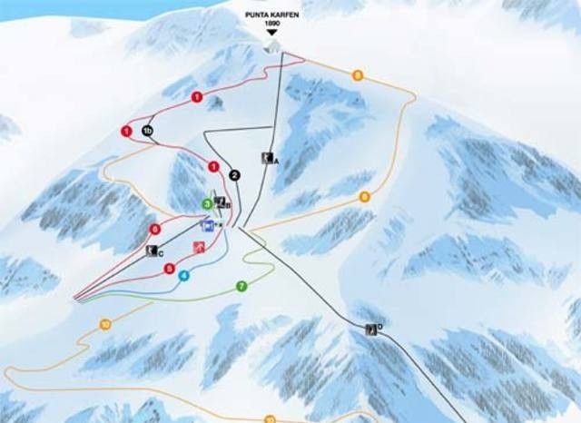 Information about the ski resort Ala di Stura
