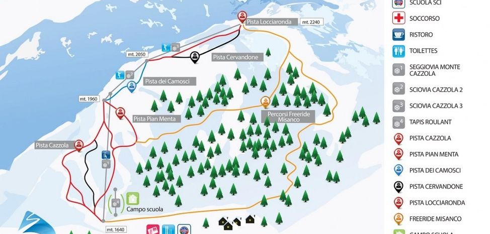 Information about the ski resort Alpe Devero