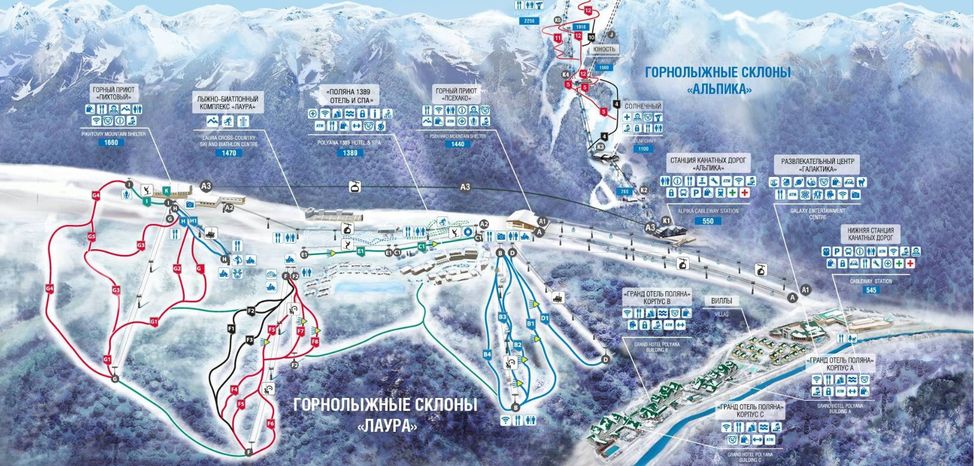 Information about the ski resort Alpika Service