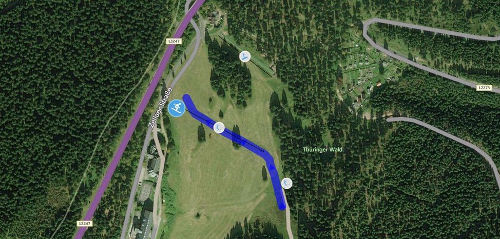 Information about the ski resort Alte Golfwiese in Oberhof