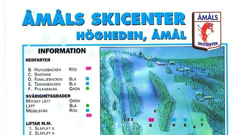 Information about the ski resort Amals Skicenter