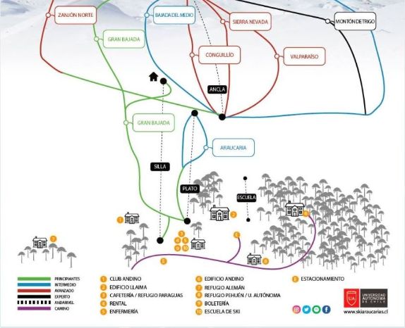 Araucarias Trail Map