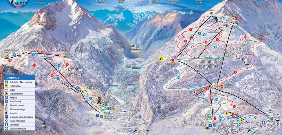 Information about the ski resort Biberwier Marienberg