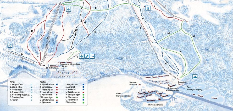 Information about the ski resort Bjursas