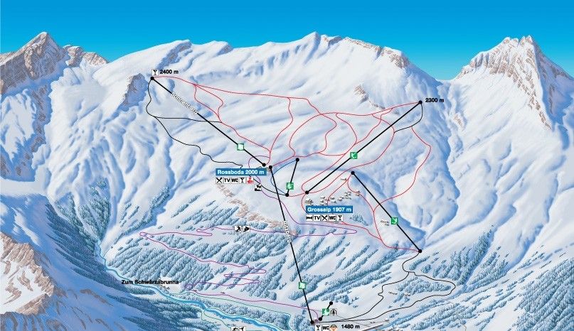 Information about the ski resort Bosco Gurin