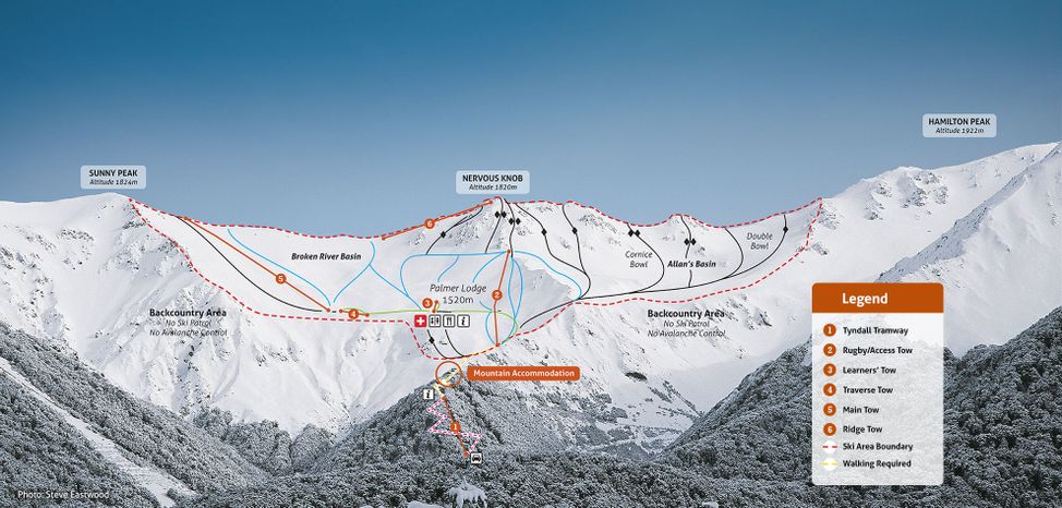 Trail Map Broken River