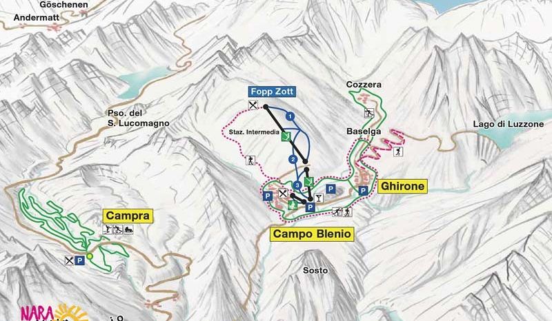 Information about the ski resort Campo Blenio Ghirone