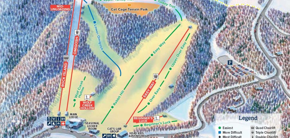 Information about the ski resort Cataloochee Ski Area